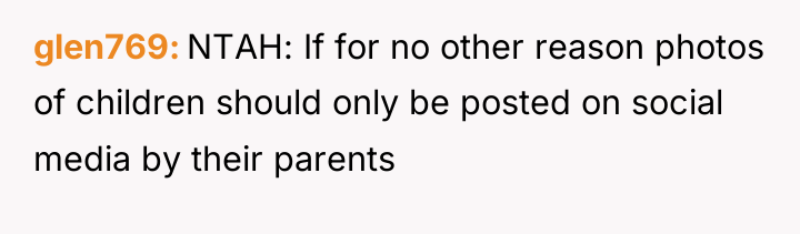 glen769 NTAH: If for no other reason photos of children...