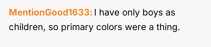 MentionGood1633 I have only boys as children, so primary colors...