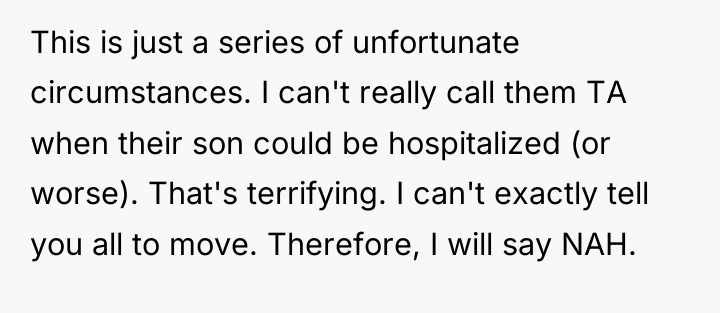 This is just a series of unfortunate circumstances. I can't...