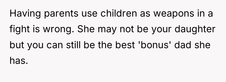 Having parents use children as weapons in a fight is...