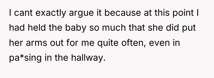 I cant exactly argue it because at this point I...