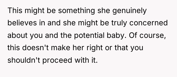 This might be something she genuinely believes in and she...