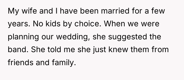 My wife and I have been married for a few...