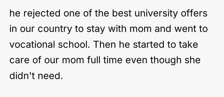 he rejected one of the best university offers in our...