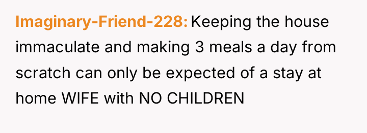 Imaginary-Friend-228 Keeping the house immaculate and making 3 meals a...