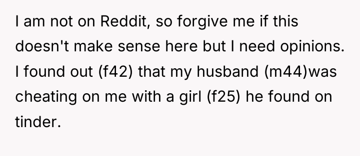 I am not on Reddit, so forgive me if this...