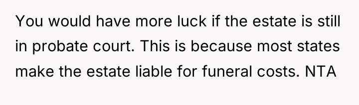 You would have more luck if the estate is still...