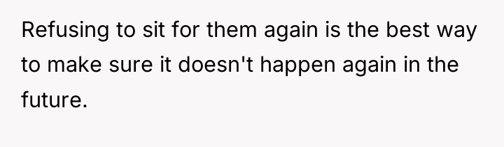 Refusing to sit for them again is the best way...