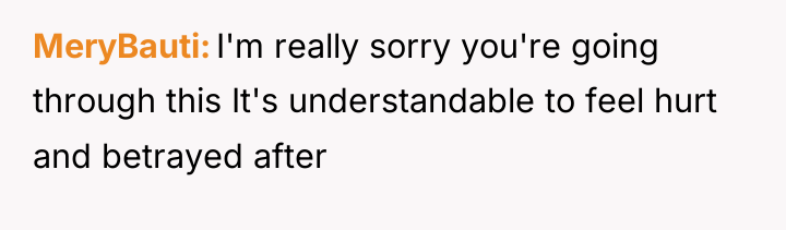 MeryBauti I'm really sorry you're going through this It's understandable...