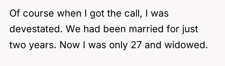 Of course when I got the call, I was devestated....