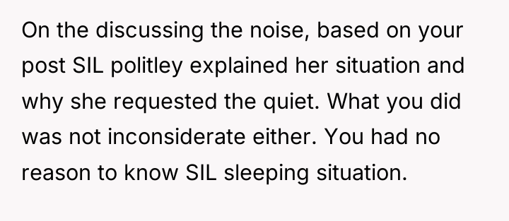 On the discussing the noise, based on your post SIL...