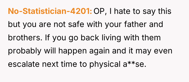 No-Statistician-4201 OP, I hate to say this but you are...