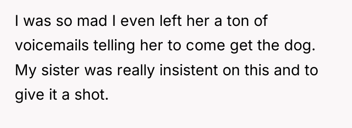 I was so mad I even left her a ton...