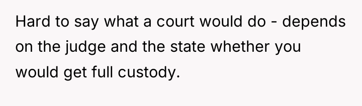 Hard to say what a court would do - depends...