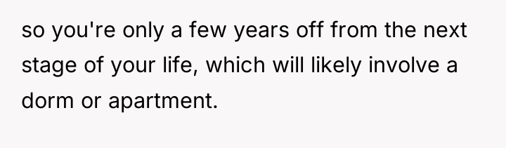 so you're only a few years off from the next...