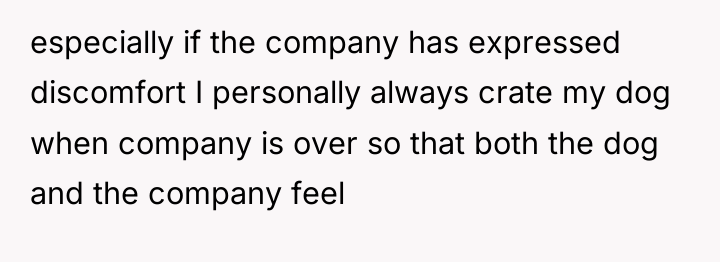 especially if the company has expressed discomfort I personally always...
