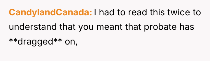 CandylandCanada I had to read this twice to understand that...