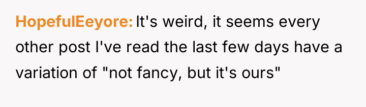 HopefulEeyore It's weird, it seems every other post I've read...