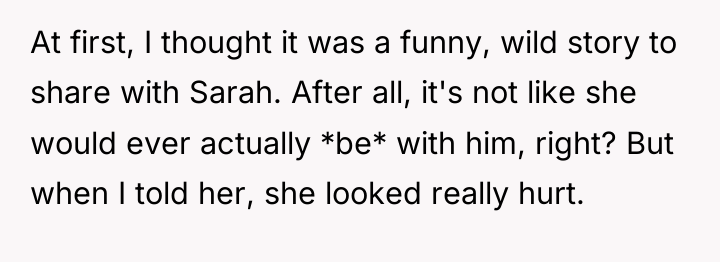 At first, I thought it was a funny, wild story...