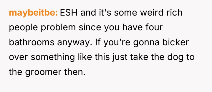 maybeitbe ESH and it's some weird rich people problem since...