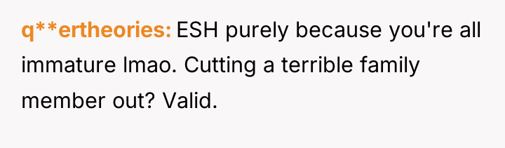 q**ertheories ESH purely because you're all immature lmao. Cutting a...