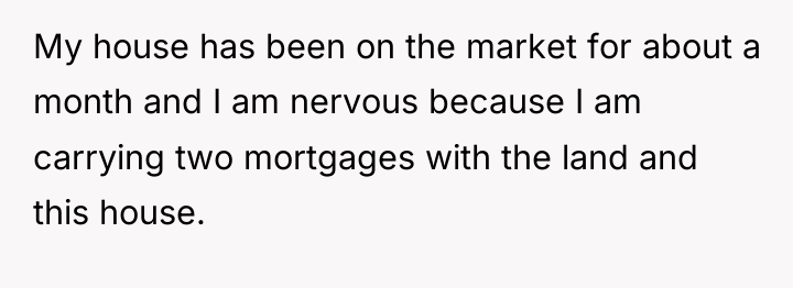 My house has been on the market for about a...
