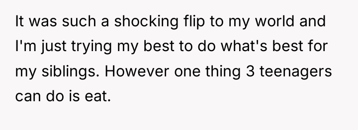 It was such a shocking flip to my world and...
