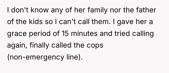 I don't know any of her family nor the father...