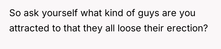 So ask yourself what kind of guys are you attracted...