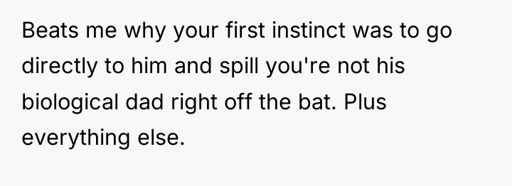 Beats me why your first instinct was to go directly...