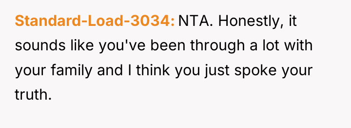 Standard-Load-3034 NTA. Honestly, it sounds like you've been through a...