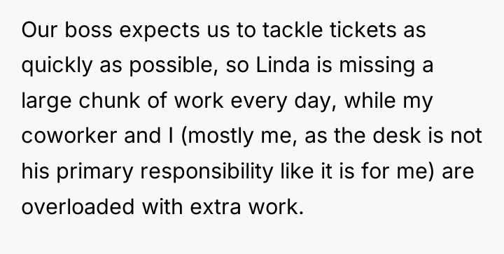 Our boss expects us to tackle tickets as quickly as...
