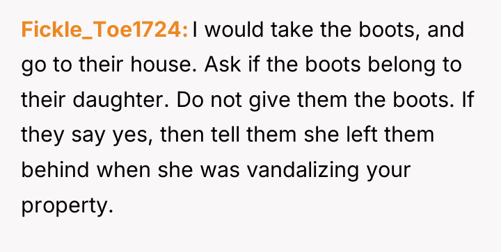 Fickle_Toe1724 I would take the boots, and go to their...