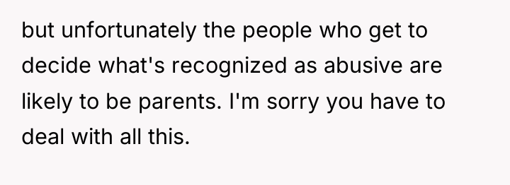but unfortunately the people who get to decide what's recognized...
