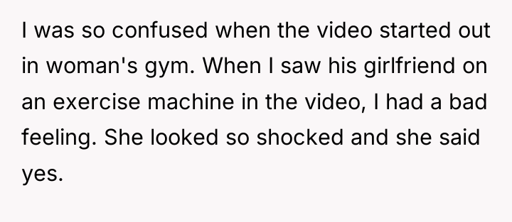 I was so confused when the video started out in...
