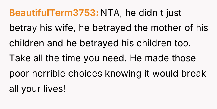 BeautifulTerm3753 NTA, he didn't just betray his wife, he betrayed...