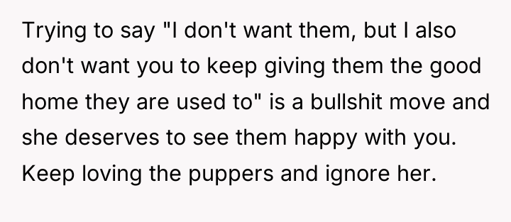 Trying to say "I don't want them, but I also...