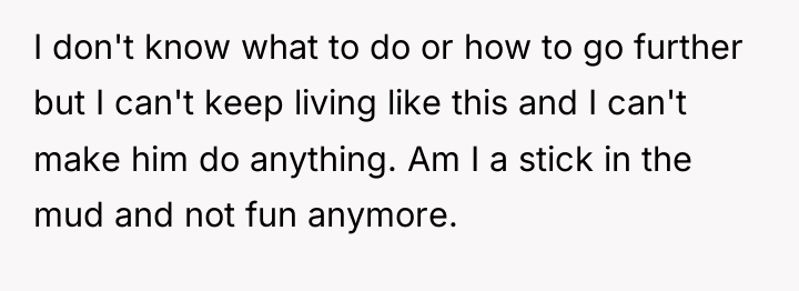 I don't know what to do or how to go...