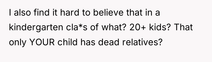 I also find it hard to believe that in a...