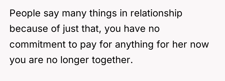 People say many things in relationship because of just that,...