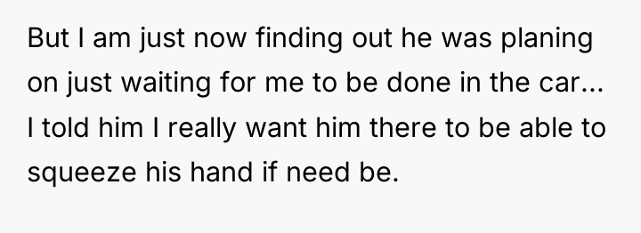 But I am just now finding out he was planing...