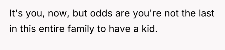 It's you, now, but odds are you're not the last...