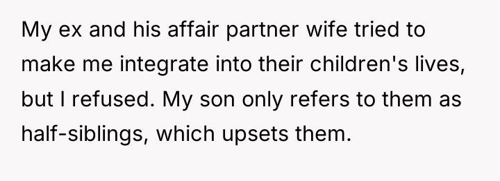 My ex and his affair partner wife tried to make...