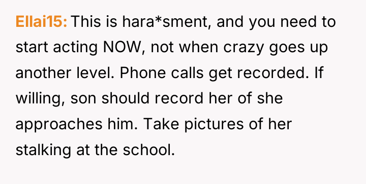 Ellai15 This is hara*sment, and you need to start acting...