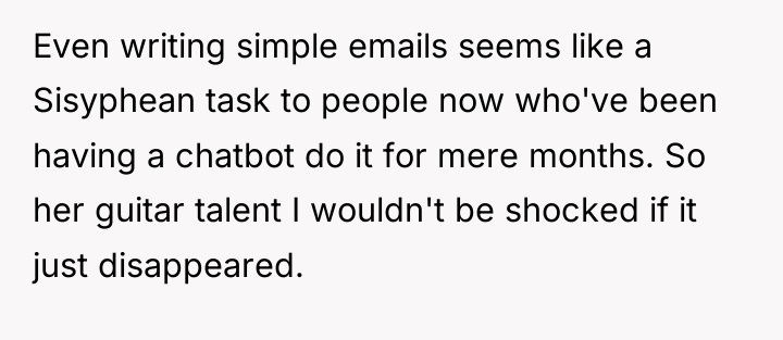 Even writing simple emails seems like a Sisyphean task to...