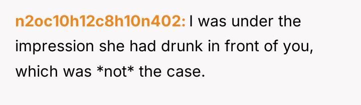 n2oc10h12c8h10n402 I was under the impression she had drunk in...