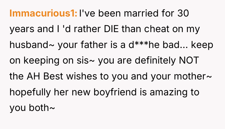 Immacurious1 I've been married for 30 years and I 'd...