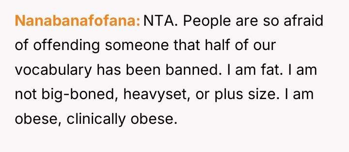 Nanabanafofana NTA. People are so afraid of offending someone that...