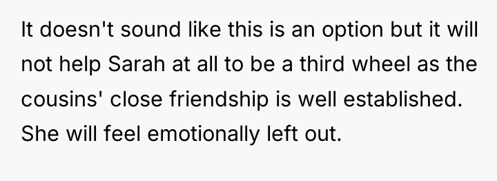 It doesn't sound like this is an option but it...