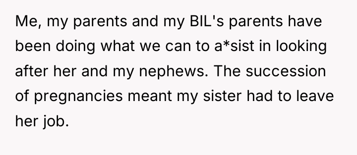 Me, my parents and my BIL's parents have been doing...